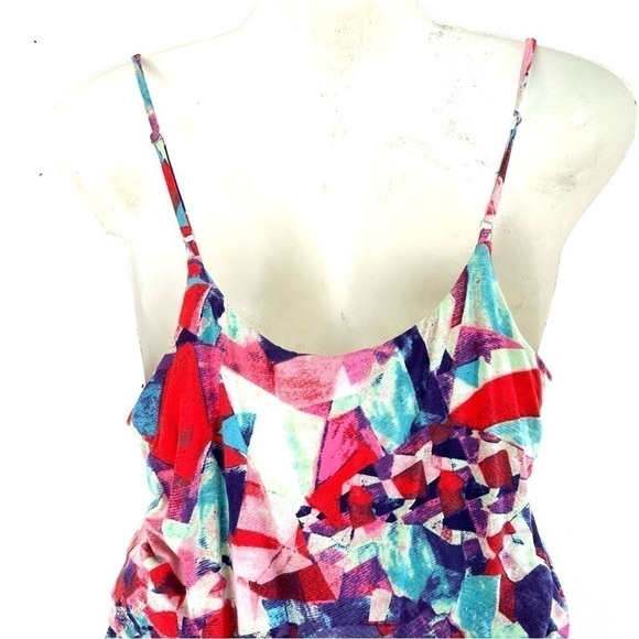 NWT Felicity & Coco Brand  Floral Scoop Neck Maxi Dress Size Small - Picture 2 of 5